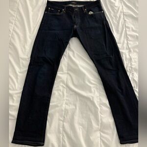 Polo Ralph Lauren Men’s dark-wash slim blue jeans